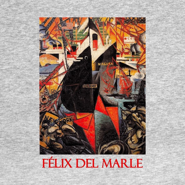 The Port (1914) by Felix Del Marle by Naves